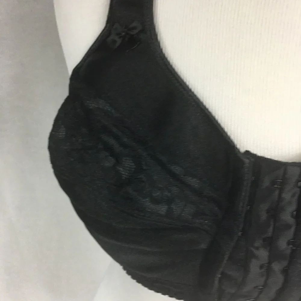 Comfort Choice size 40C black front close bra - Picture 3 of 5